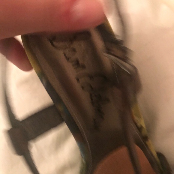 Sam Edelman high heel platform wedge sandal - Picture 3 of 6